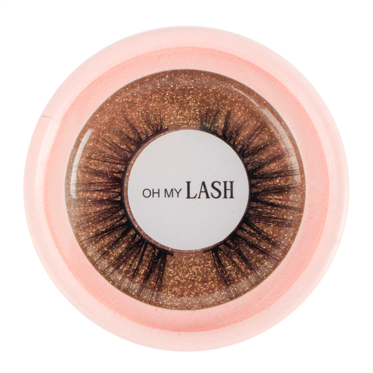 Oh My Lash Faux Mink Strip Lashes New Me (Cardboard Re-Useable Ca