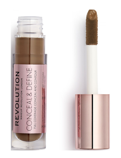 Revolution Conceal & Define Concealer C17 Peitevoide Meikki Makeup Revolution