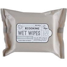 Ecooking Wet Wipes Fragrance Free 30 ml