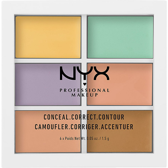 Color Correcting Concealer Palette, NYX Professional Makeup Peitevoide