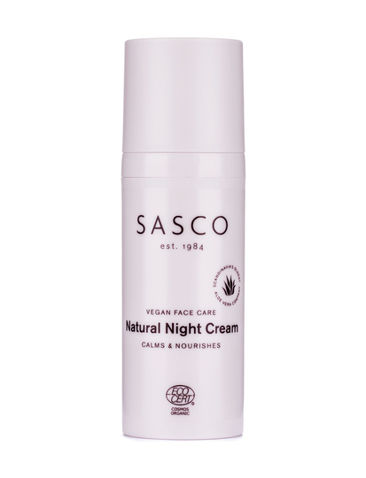 Sasco Face Natural Night Cream Kosteusvoide Kasvovoide Ihonhoito Nude Sasco