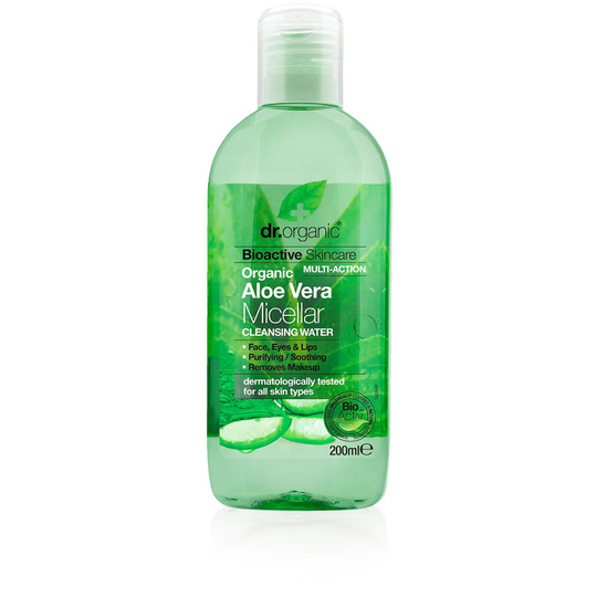 Dr. Organic Aloe Vera Facial Cleanser Micellar 200 ml
