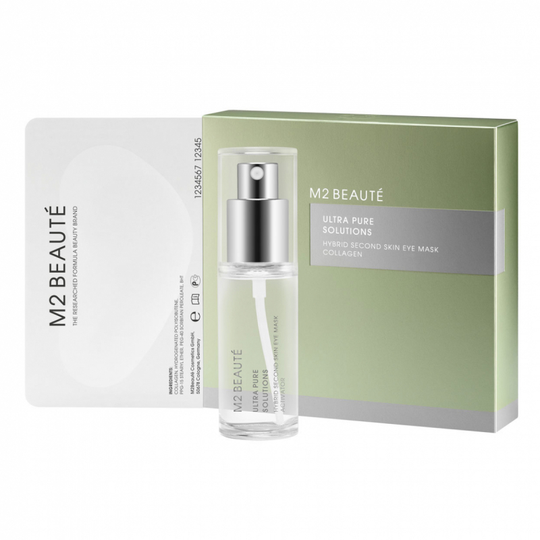 M2 Beaute Ultra Pure Solution Hybrid Second Skin Eye Mask Collagen