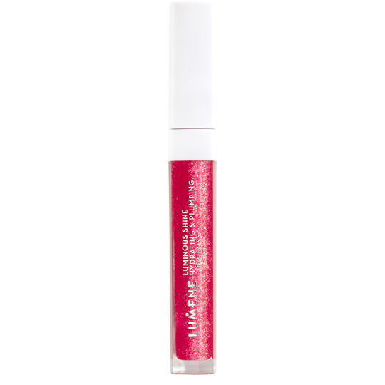 Lumene Luminous Shine Hydrating & Plumping Lip Gloss 5 Bright Ros