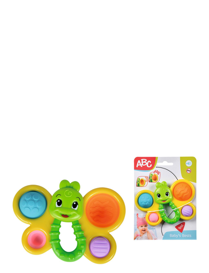 Abc Funny Butterfly Toys Baby Toys Activity Toys Monivärinen/Kuvioitu ABC