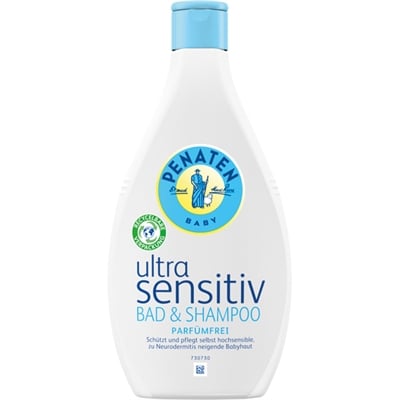 Penaten Kylpy+Shampoo Ultra Sensitive 400 ml