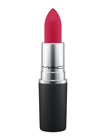 Powder Kiss Lipstick Shocking Revelation Huulipuna Meikki Punainen M.A.C.