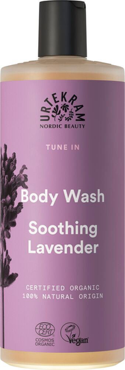 Soothing Lavender Body Wash, 500 ml Urtekram Suihku- ja kylpytuotteet