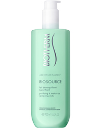 Biosource Purifying & Make-Up Removing Milk, 400ml