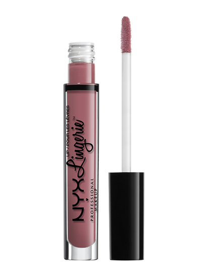 Lip Lingerie Lipstick Huulipuna Meikki Vaaleanpunainen NYX PROFESSIONAL MAKEUP
