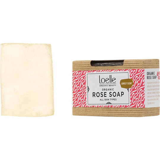 Rose Soap, 75 g Loelle Suihku- ja kylpytuotteet