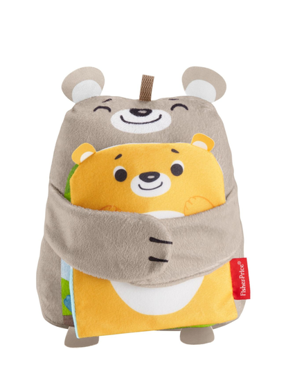 Fisher-Price® Sit & Snuggle Activity Book™ Toys Baby Toys Educational Toys Activity Toys Monivärinen/Kuvioitu Fisher-Price