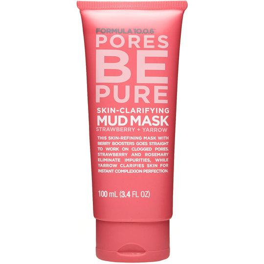 Formula 10.0.6 Pores Be Pure Skin-Clarifying Mud Mask, 100 ml Formula 10.0.6 Kasvonaamiot