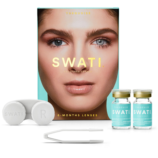 SWATI Cosmetics Natural colours Turquoise