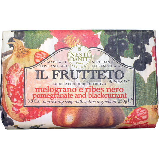 IL Frutteto Pomegranate & Blackcurrant, 250 g Nesti Dante Käsisaippua