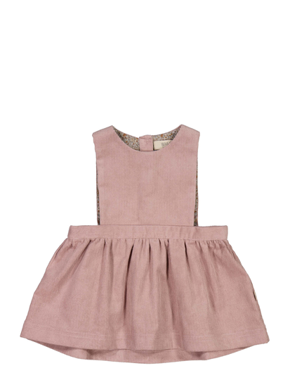 Pinafore Solveig Dresses & Skirts Dresses Partydresses Vaaleanpunainen Wheat