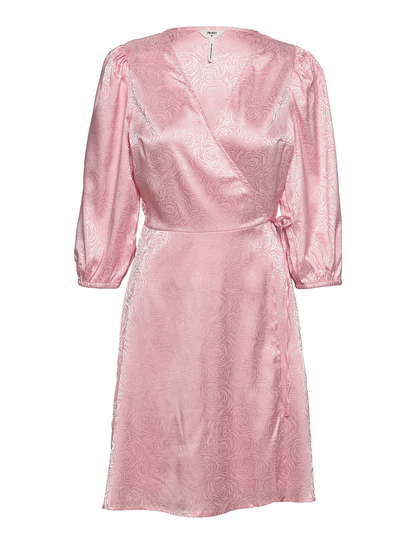 Objaileen 3/4 Sleev Dress A Ss Fair 22 C Dresses Wrap Dresses Vaaleanpunainen Object