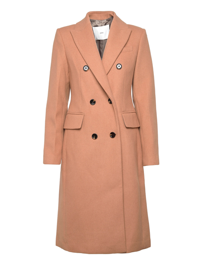 Lipstick Outerwear Coats Winter Coats Beige Mango
