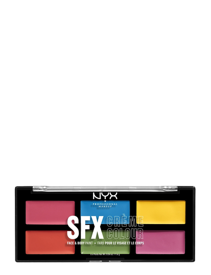 Sfx Face And Body Paint Brights Beauty WOMEN Makeup Eyes Eyeshadow Palettes Monivärinen/Kuvioitu NYX PROFESSIONAL MAKEUP