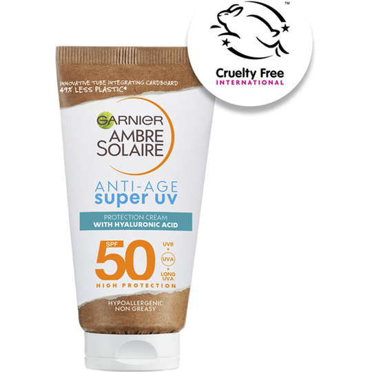 Ambre Solaire Anti-Age Super UV Protection, 50 ml Garnier Aurinkosuoja kasvot