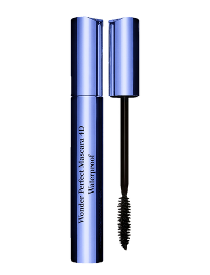 Wonder Perfect Mascara 4D Waterproof 01 Black Ripsiväri Maskara Meikki Musta Clarins