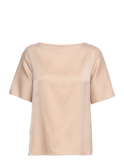 Yoli Blouse Blouses Short-sleeved Beige Ahlvar Gallery